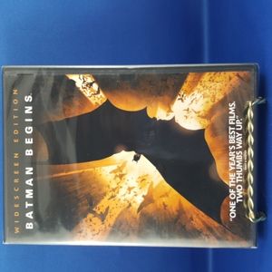 2/$20💥 DVD Movie BATMAN BEGINS with Christian Bale, factory sealed